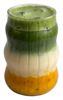 Ice Sweet Matcha Latte Mangue