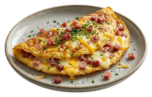 Omelette Charcuterie & Fromage